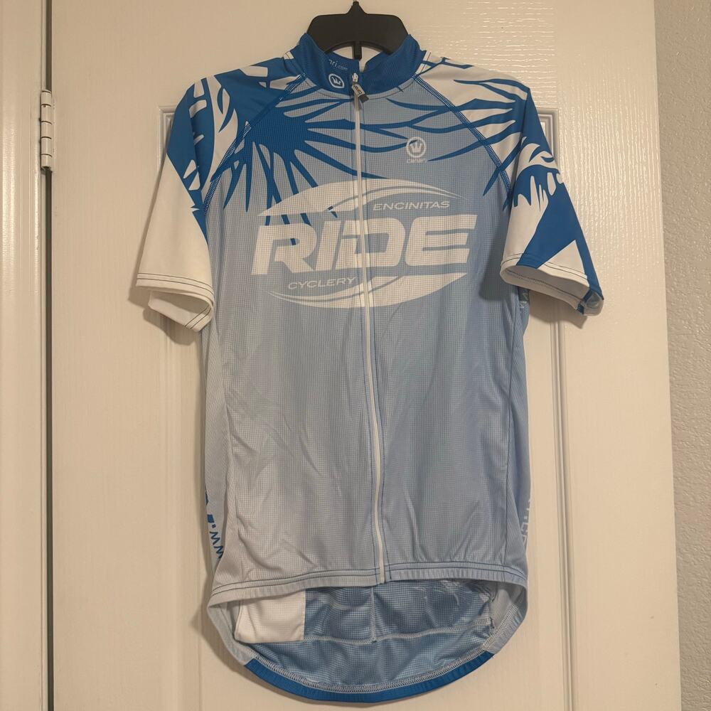 Canari Men’s Sz XL Biking Bicycle Cycling Jersey Ride Encinitas Cyclery